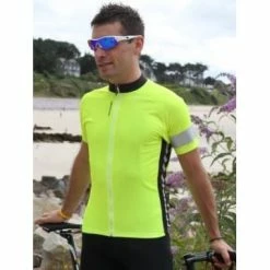 NORET Maillot Vélo De Sécurité Jaune